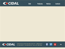 Tablet Screenshot of cidalsa.com